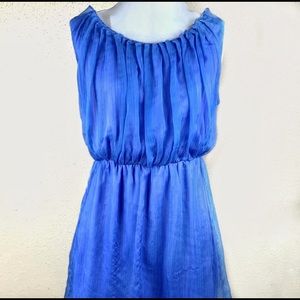 UMGEE Periwinkle Chiffon Dress; SIZE S